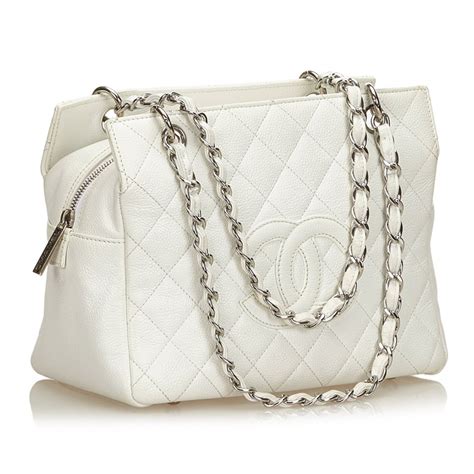 chanel ivory bag|chanel shopping bags.